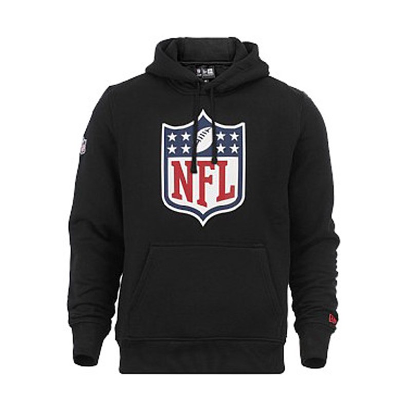 Black New Era NFL Logo Hoodie | AMOD71204