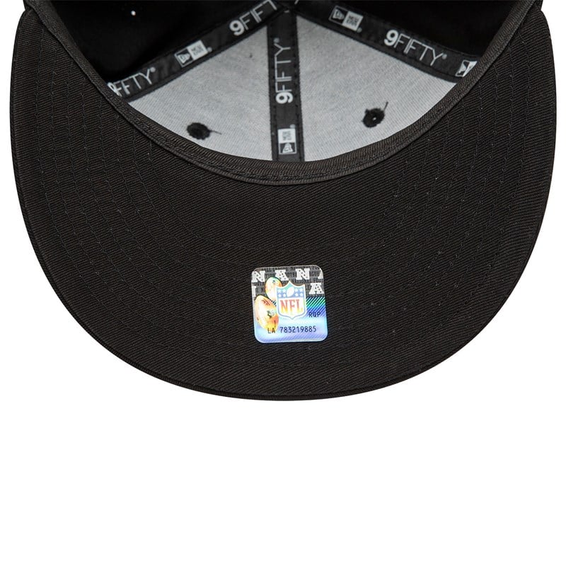 Black New Era NFL Logo Shield Cap 9fifty | NVGW19483