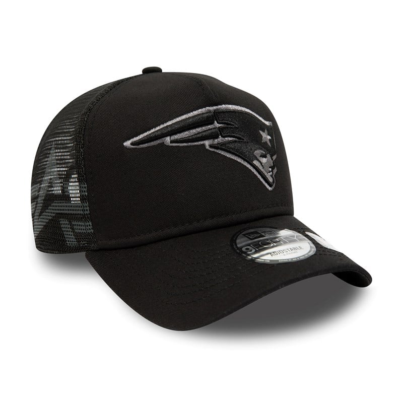 Black New Era New England Patriots X Alpha Industries A-frame Cap 9forty | SIRC93462