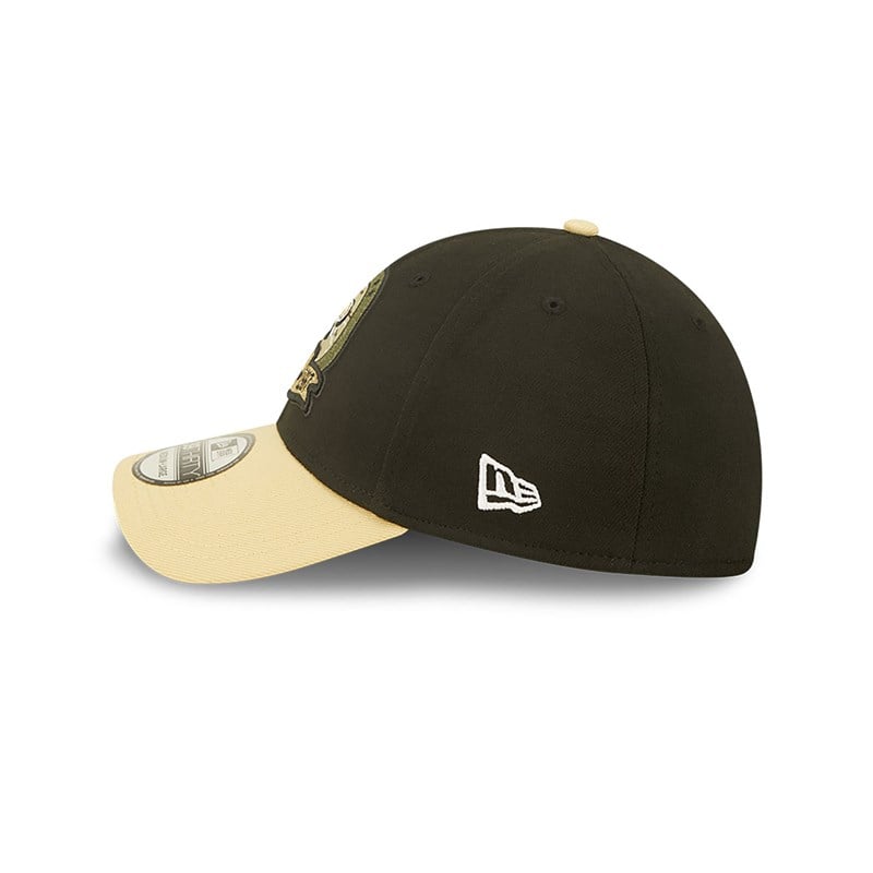 Black New Era New Orleans Saints NFL Salute To Service Stretch Fit Cap 39thirty | GWJQ21739