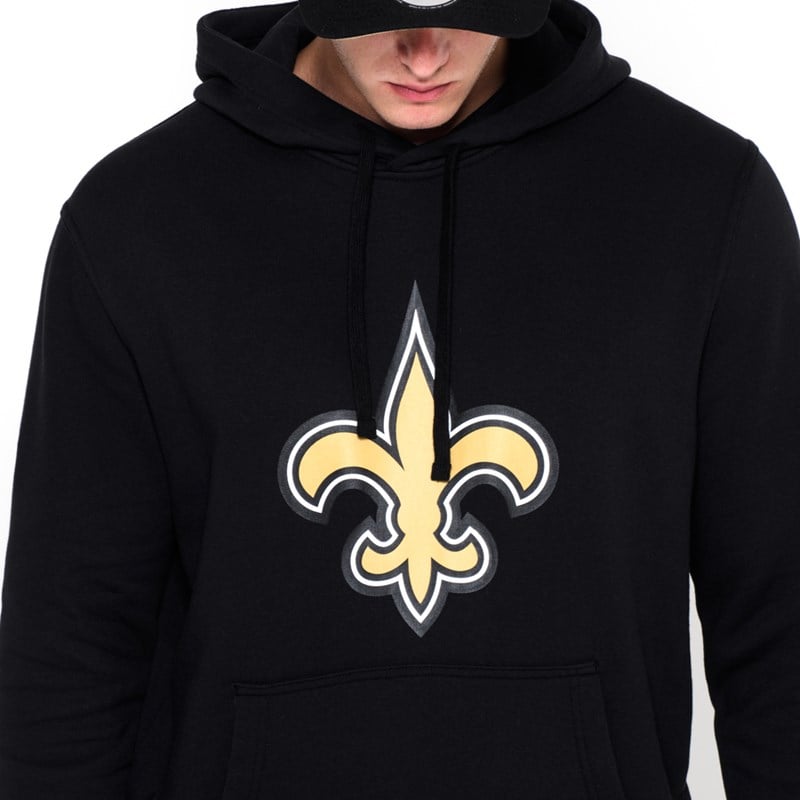 Black New Era New Orleans Saints Team Logo Hoodie | RAKZ89205