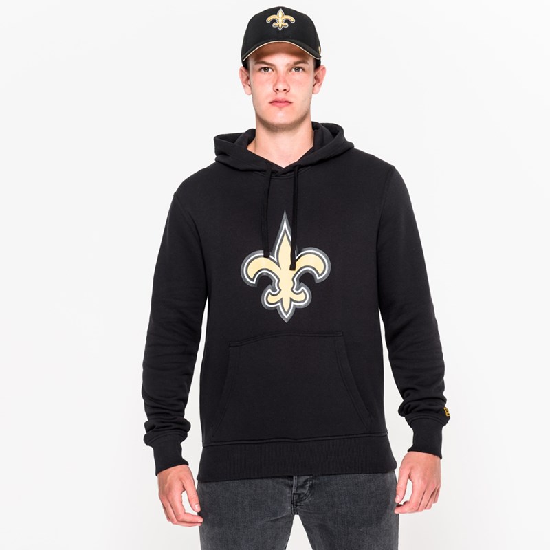 Black New Era New Orleans Saints Team Logo Hoodie | RAKZ89205