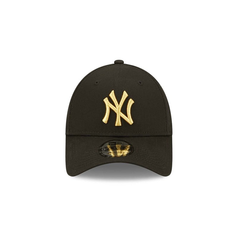 Black New Era New York Yankees Adjustable Cap 9forty | AHUC74631