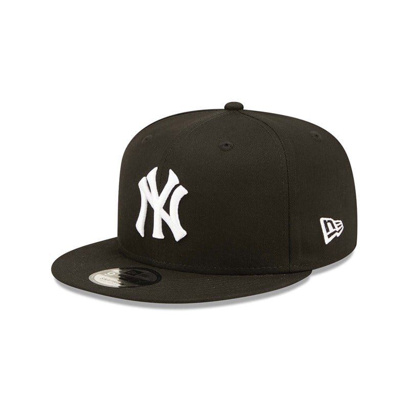 Black New Era New York Yankees Cooperstown Cap 9fifty | VZNS92610