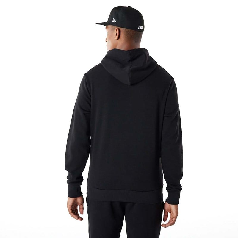 Black New Era New York Yankees Essentials Hoodie | JFVQ80752