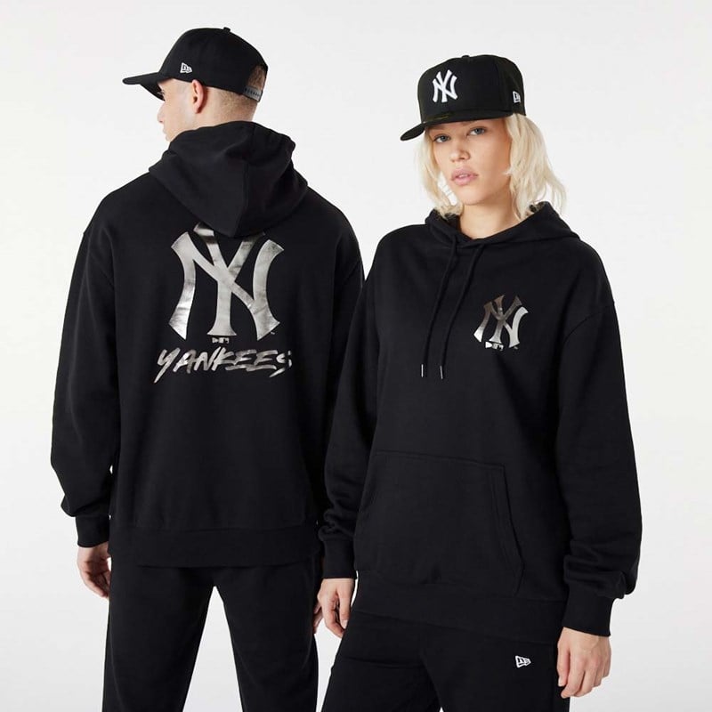 Black New Era New York Yankees MLB Hoodie | DQCL29784