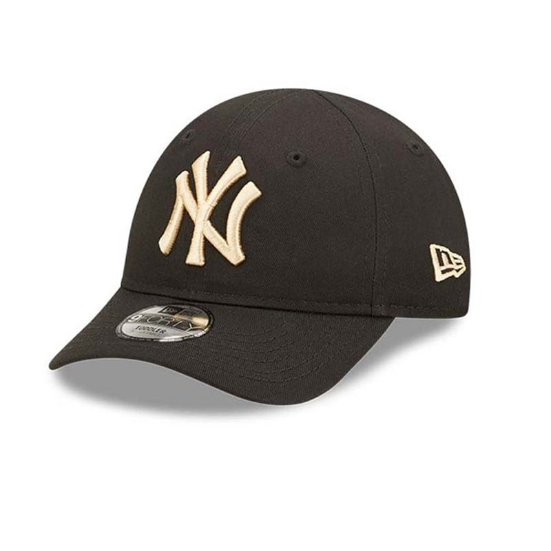 Black New Era New York Yankees Toddler League Essential Adjustable Cap 9forty | BZFG79063