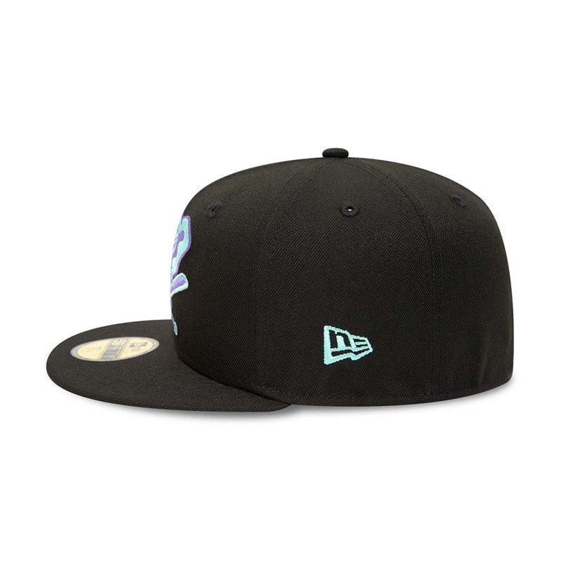 Black New Era Oakland Athletics And Tint Fitted Cap 59fifty | KHRT41269