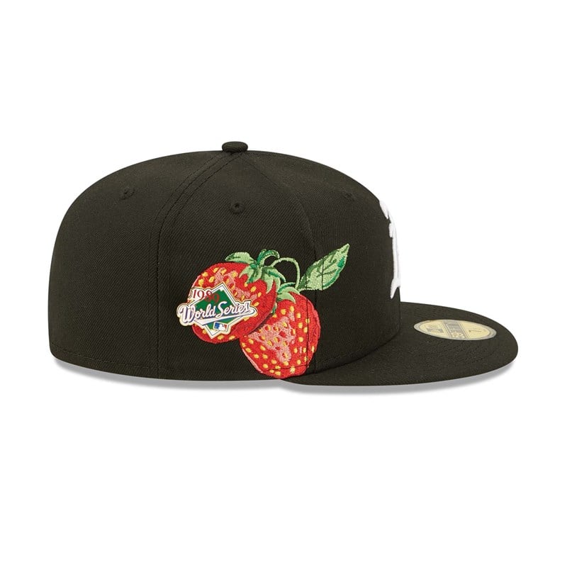 Black New Era Oakland Athletics Fruit Fitted Cap 59fifty | DJLY93816