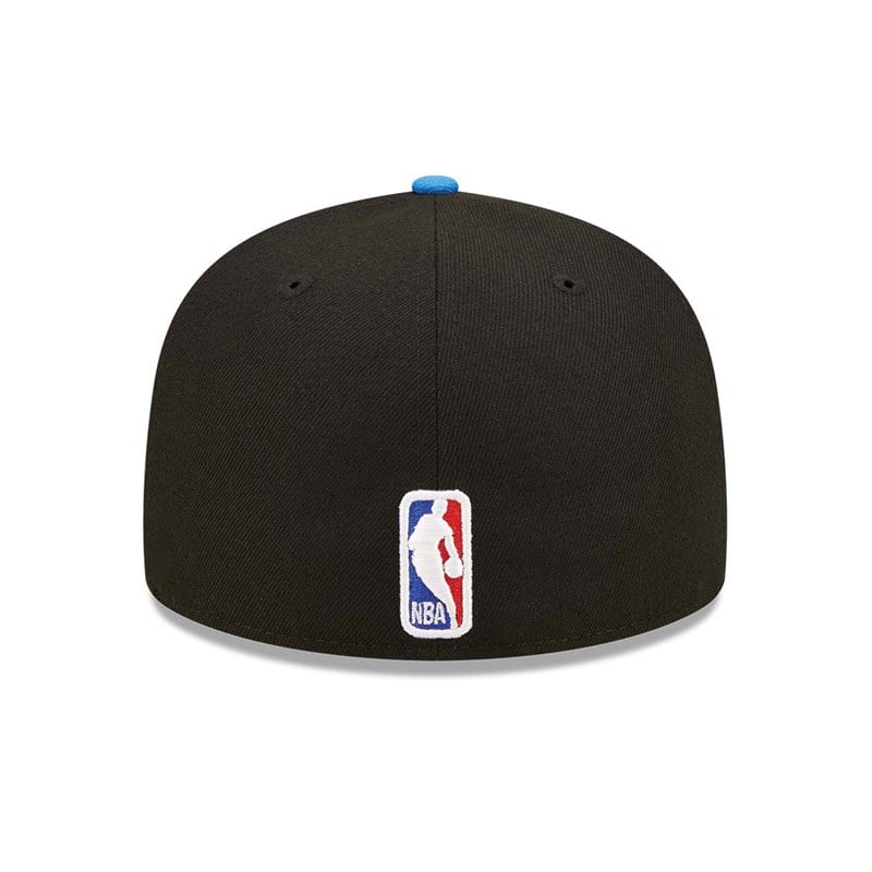 Black New Era Oklahoma City Thunder NBA 2022 Fitted Cap 59fifty | AZSH75836