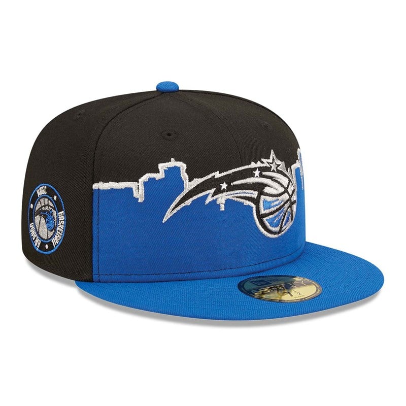 Black New Era Orlando Magic NBA Tip Off 2022 Fitted Cap 59fifty | XUPT29746