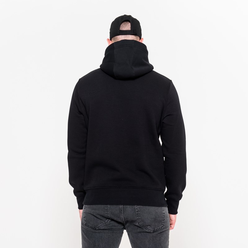 Black New Era Panthers Team Logo Hoodie | DEAZ57814