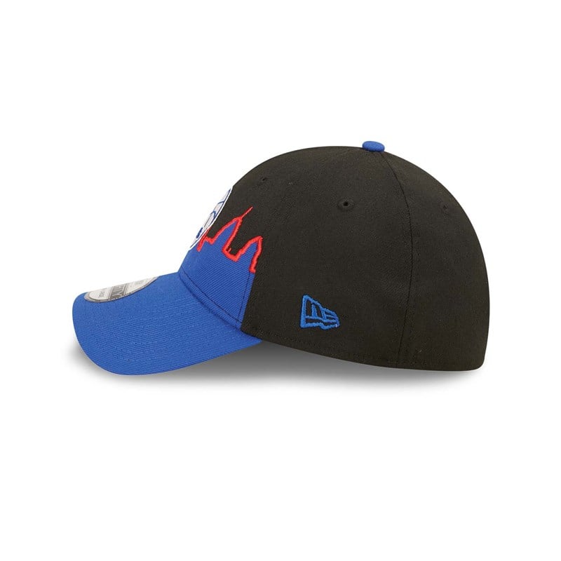 Black New Era Philadelphia 76ers NBA 2022 Stretch Fit Cap 39thirty | LVUR13296