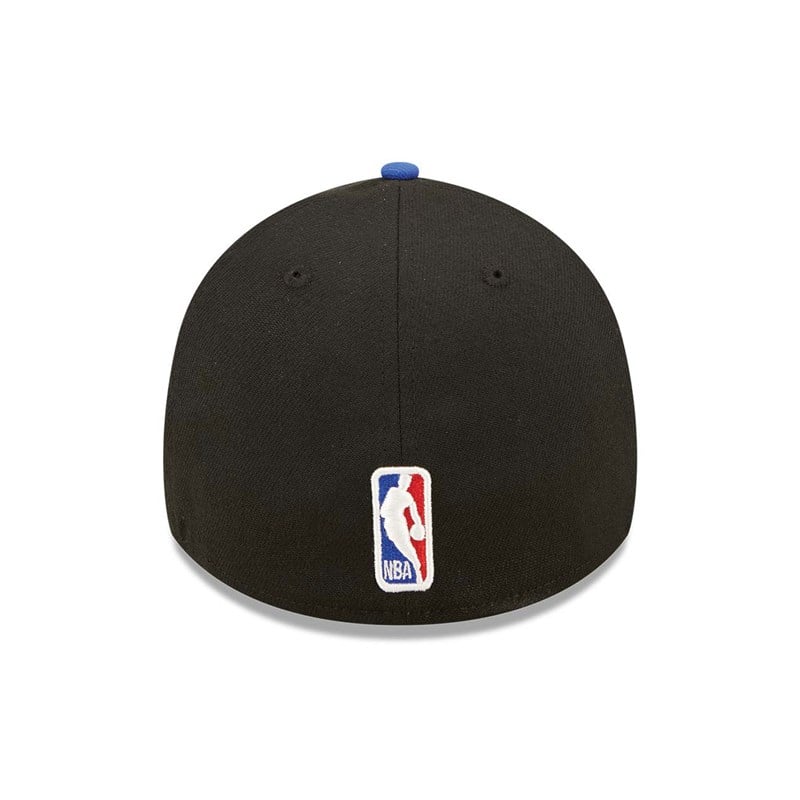 Black New Era Philadelphia 76ers NBA 2022 Stretch Fit Cap 39thirty | LVUR13296