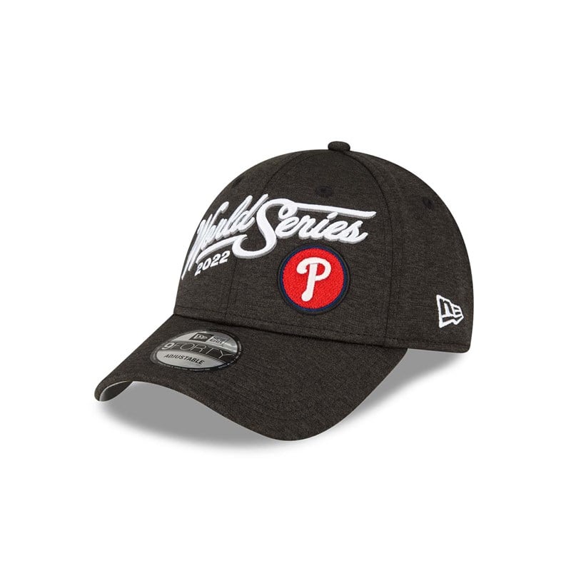 Black New Era Philadelphia Phillies MLB League Champions Adjustable Cap 9forty | ZINJ08465