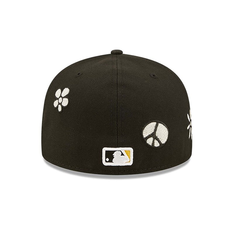 Black New Era Pittsburgh Pirates MLB Sunlight Pop Cap 59fifty | SJHR53802