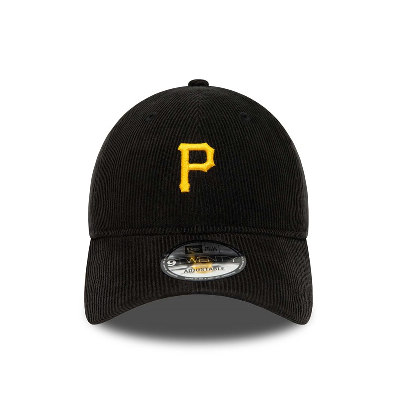 Black New Era Pittsburgh Pirates Mini Logo Adjustable Cap 9twenty | TDWX67042