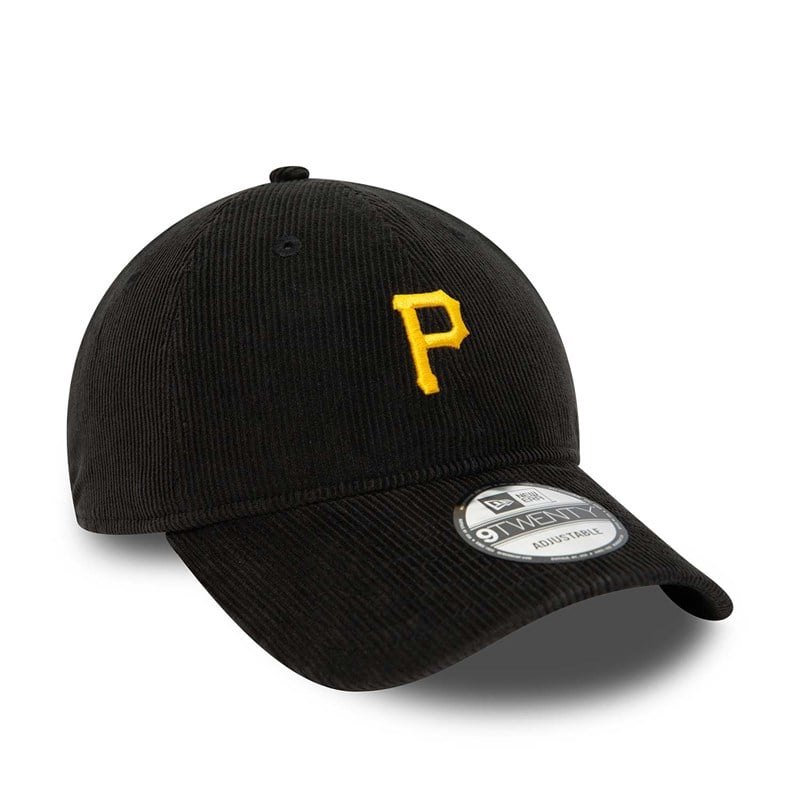 Black New Era Pittsburgh Pirates Mini Logo Adjustable Cap 9twenty | TDWX67042