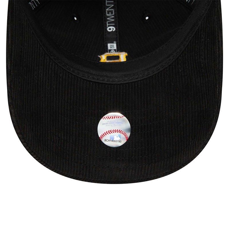 Black New Era Pittsburgh Pirates Mini Logo Adjustable Cap 9twenty | TDWX67042