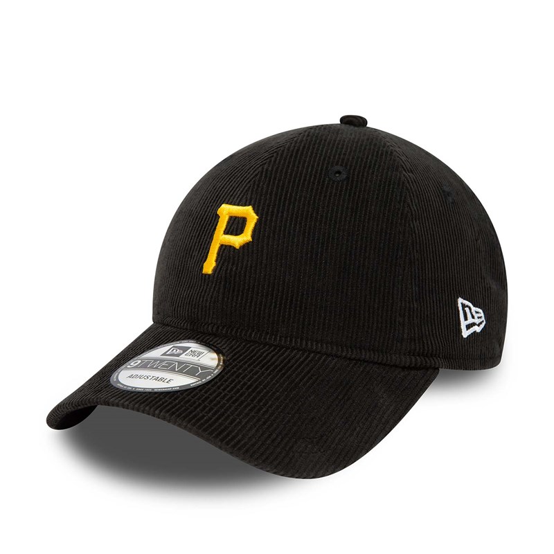 Black New Era Pittsburgh Pirates Mini Logo Adjustable Cap 9twenty | TDWX67042