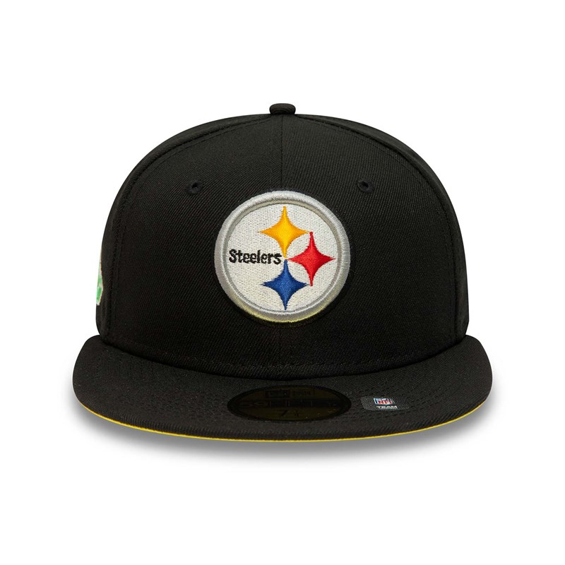 Black New Era Pittsburgh Pirates Pop Fitted Cap 59fifty | LJFN61209