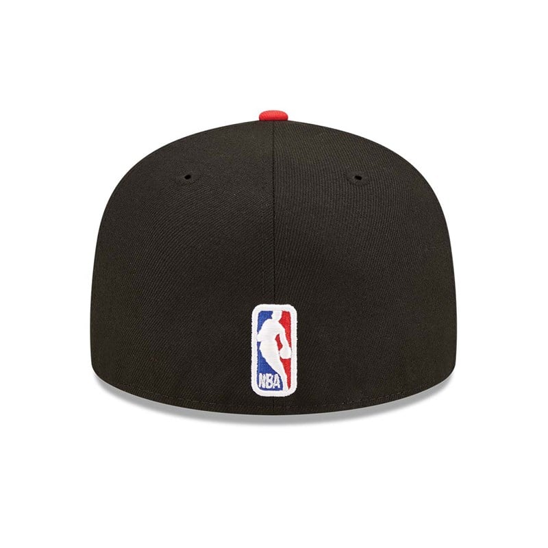 Black New Era Portland Trial Blazers NBA 2022 Fitted Cap 59fifty | FXNM82096