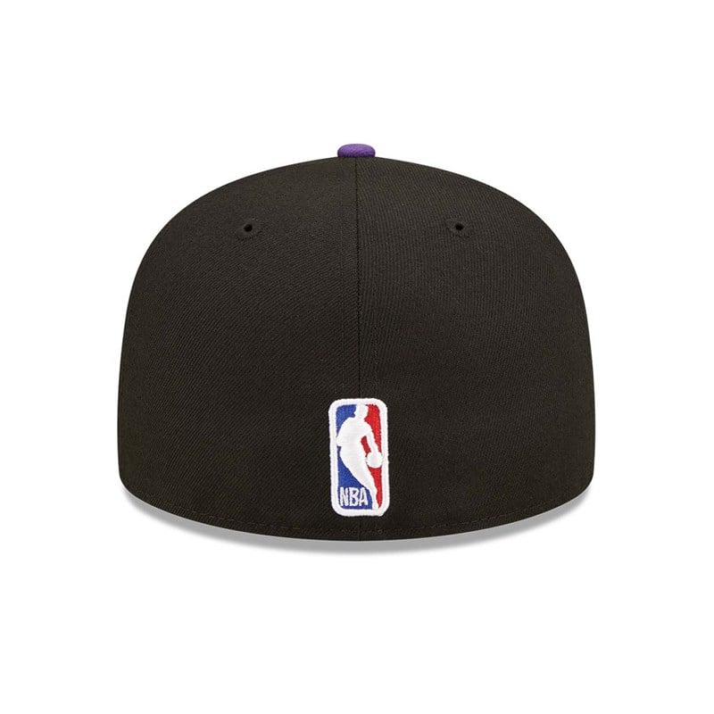 Black New Era Sacramento Kings NBA 2022 Fitted Cap 59fifty | GJTU06197