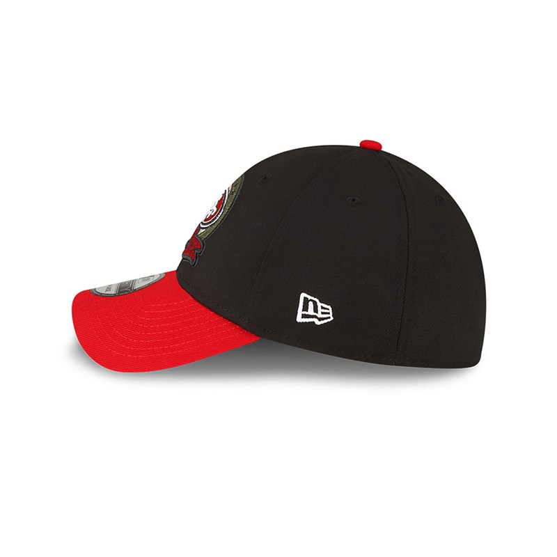 Black New Era San Francisco 49ers NFL Salute To Service Stretch Fit Cap 39thirty | BMXQ75690