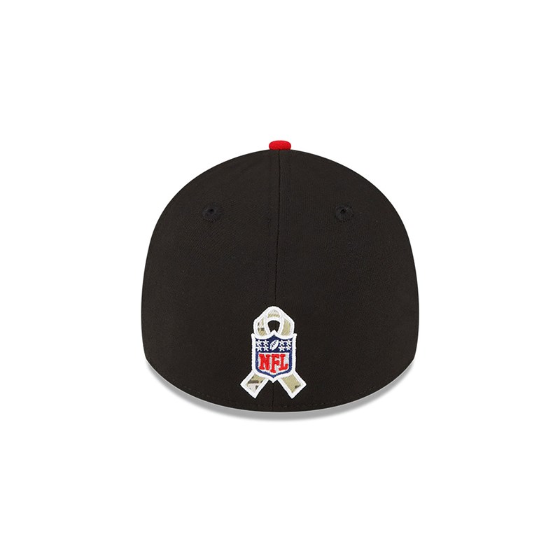 Black New Era San Francisco 49ers NFL Salute To Service Stretch Fit Cap 39thirty | BMXQ75690