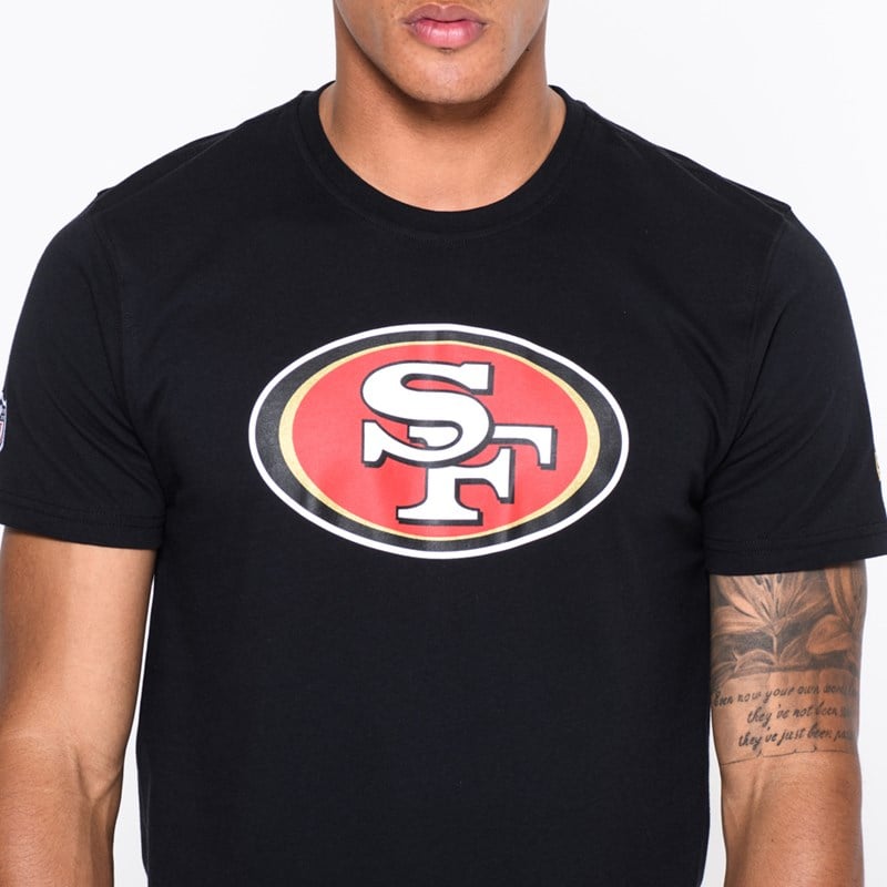 Black New Era San Francisco 49ers Team Logo T-Shirt | CEAI10693