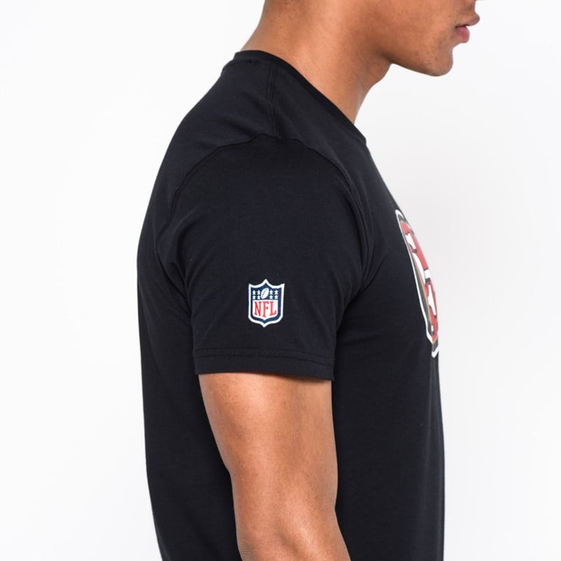 Black New Era San Francisco 49ers Team Logo T-Shirt | CEAI10693