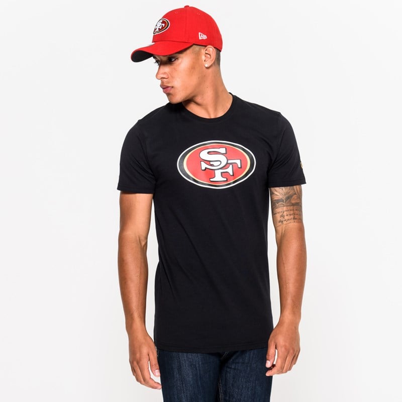 Black New Era San Francisco 49ers Team Logo T-Shirt | CEAI10693