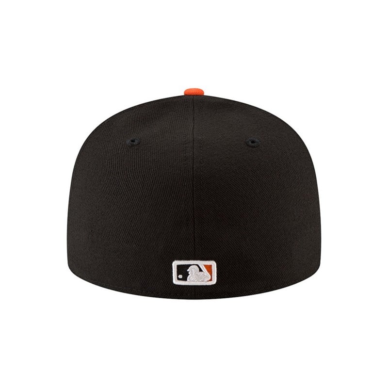 Black New Era San Francisco Giants Authentic On Field Game Cap 59fifty | PBTH67031