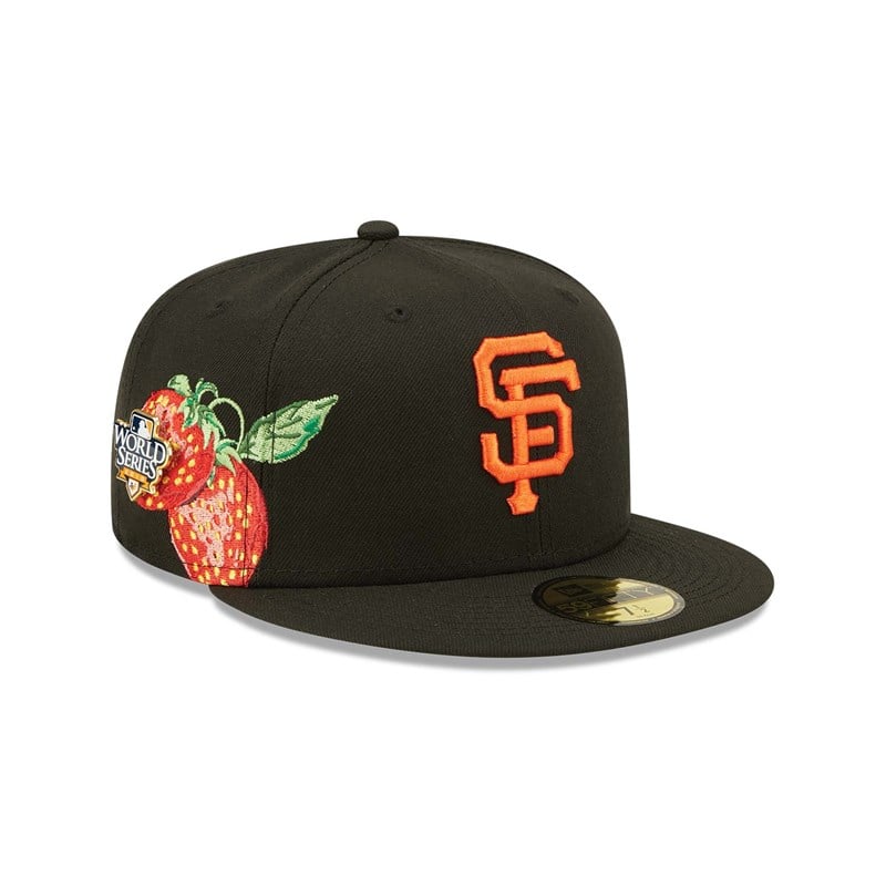 Black New Era San Francisco Giants Fruit Fitted Cap 59fifty | WXHN12678