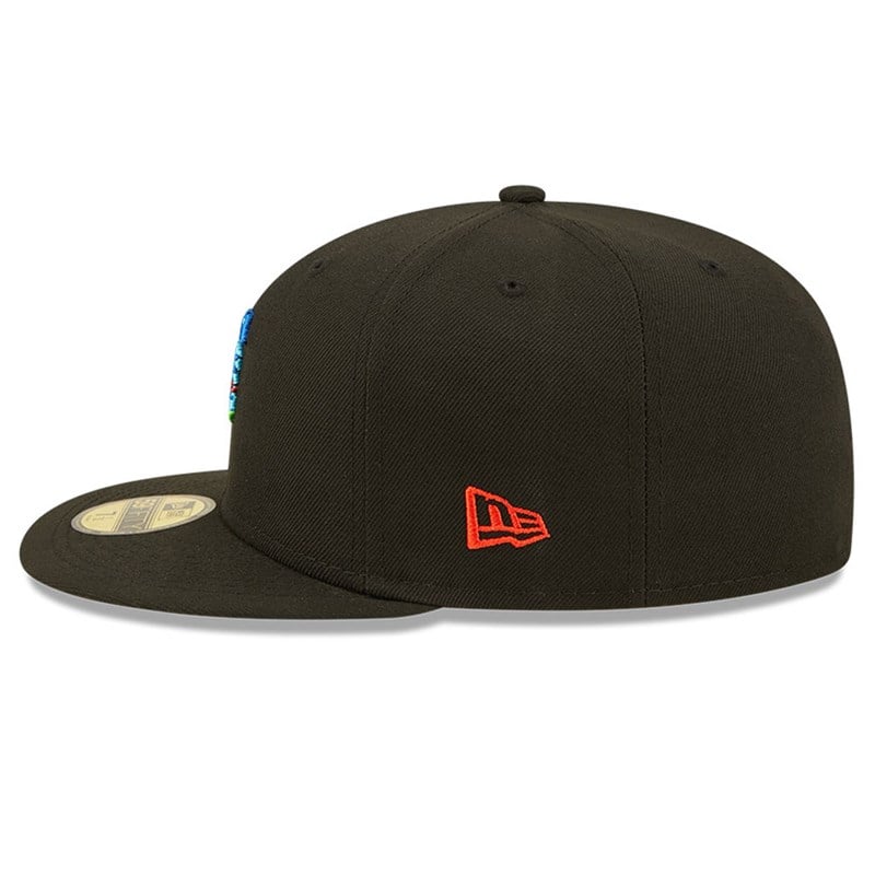 Black New Era San Francisco Giants Infrared Fitted Cap 59fifty | OXSM04291