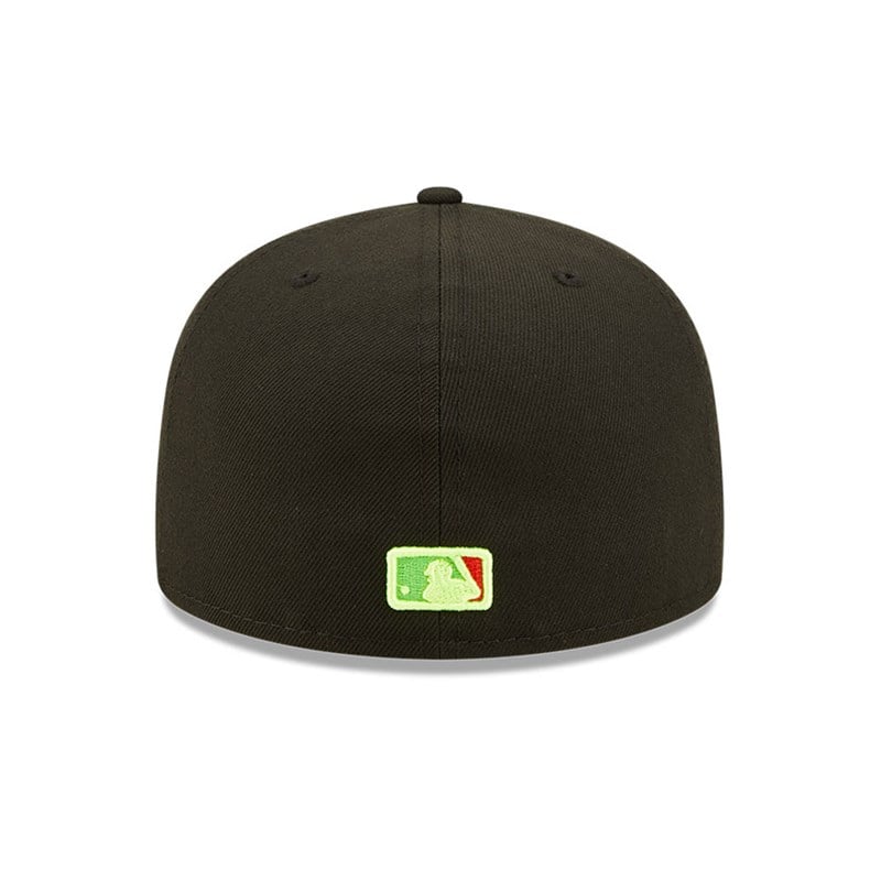 Black New Era San Francisco Giants Infrared Fitted Cap 59fifty | OXSM04291