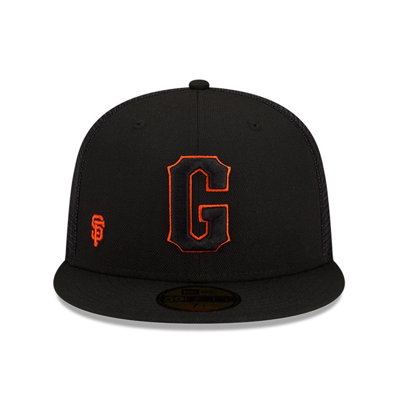 Black New Era San Francisco Giants MLB Batting Practice Cap 59fifty | GAUL35067