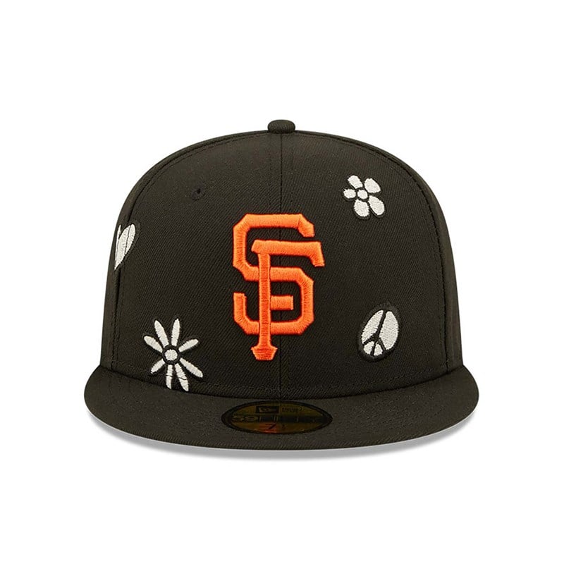 Black New Era San Francisco Giants MLB Sunlight Pop Cap 59fifty | TMKU59061