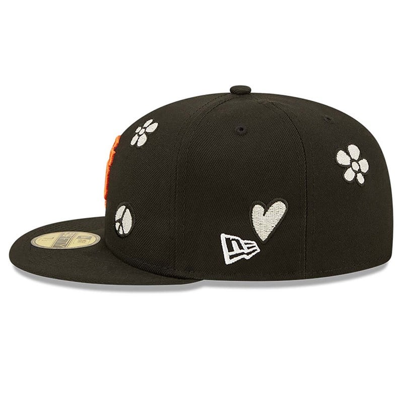 Black New Era San Francisco Giants MLB Sunlight Pop Cap 59fifty | TMKU59061