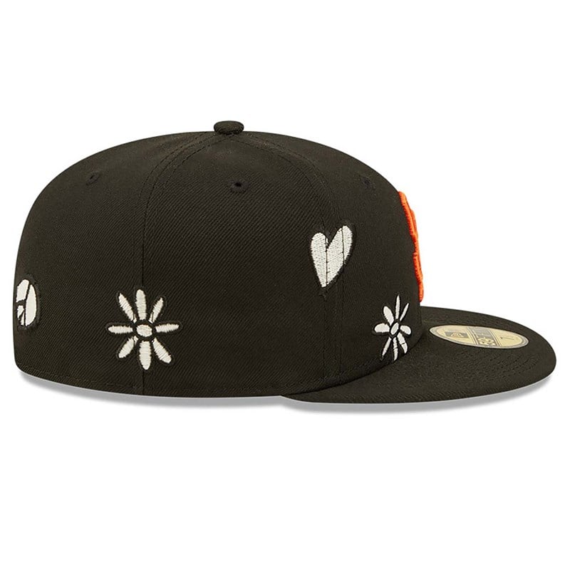 Black New Era San Francisco Giants MLB Sunlight Pop Cap 59fifty | TMKU59061