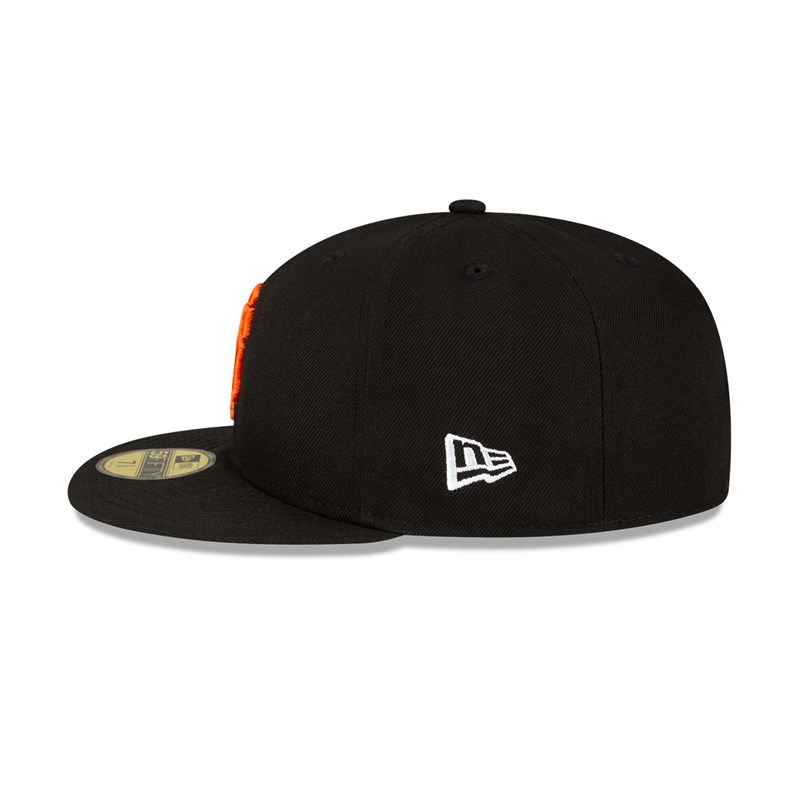 Black New Era San Francisco Giants Stateview Fitted Cap 59fifty | ZHLW57314