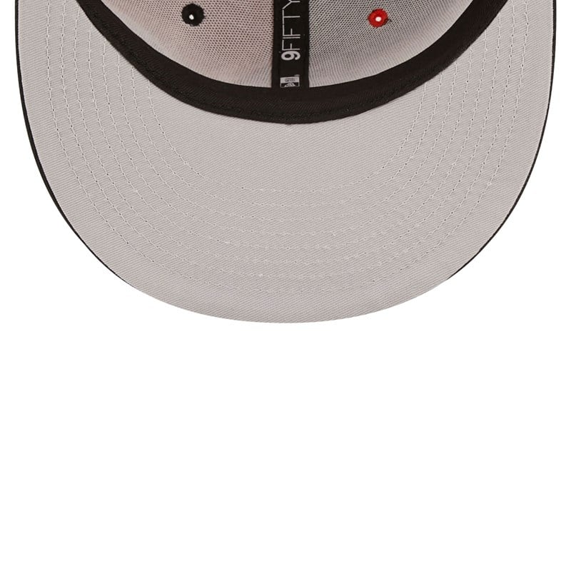 Black New Era San Francisco Giants Teamsplit Cap 9fifty | QBYK39465