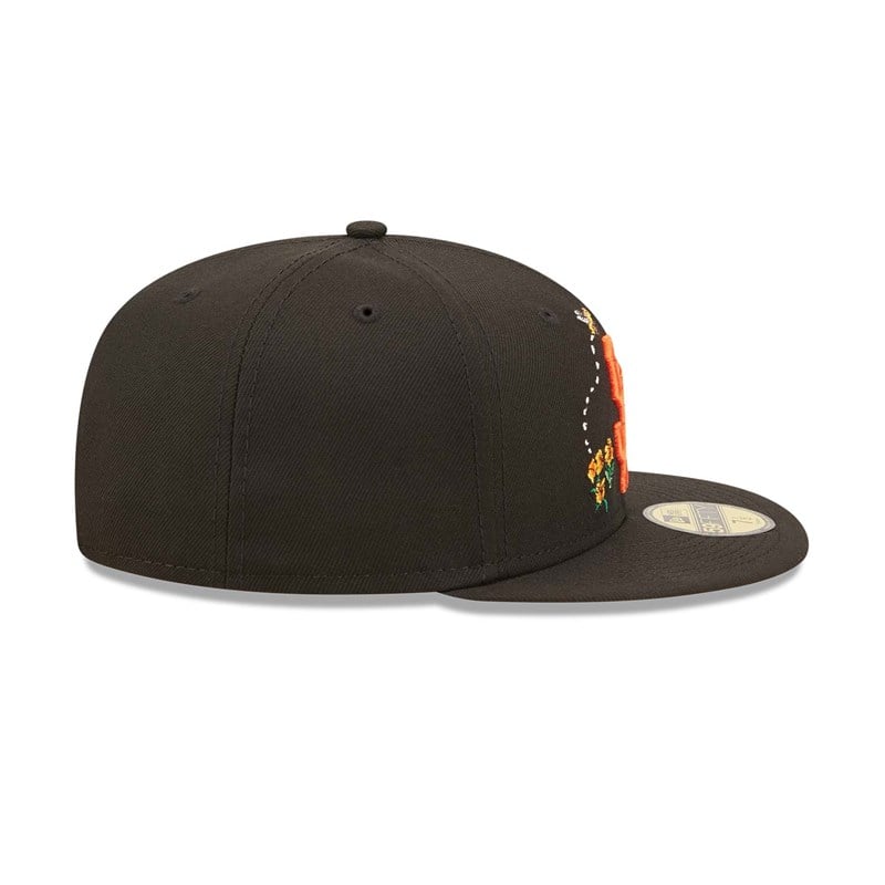 Black New Era San Francisco Giants Watercolour Floral Cap 59fifty | ETFG78062