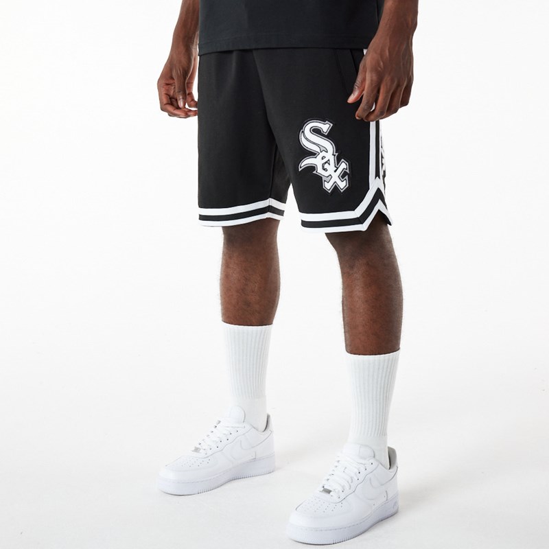 Black New Era Sox MLB Logo Select Shorts | KFCN27608