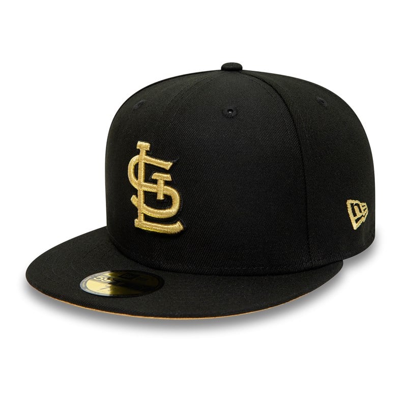 Black New Era St. Louis Cardinals 2006 World Series Fitted Cap 59fifty | MFXV43598