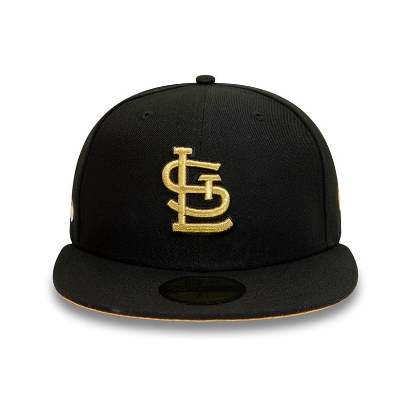 Black New Era St. Louis Cardinals 2006 World Series Fitted Cap 59fifty | MFXV43598