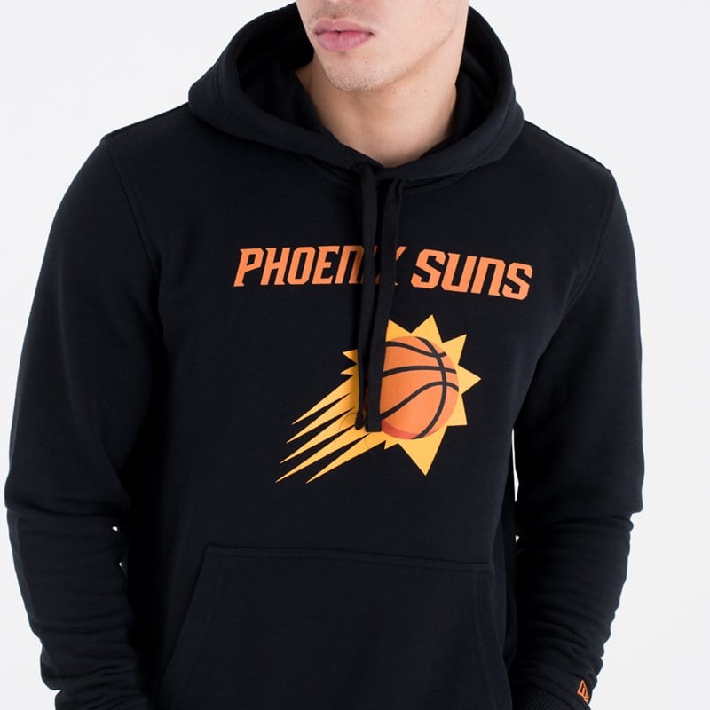 Black New Era Suns Team Logo Hoodie | FQAL20635