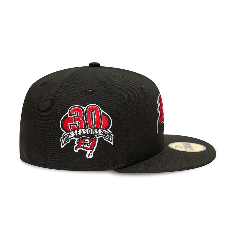 Black New Era Tampa Bay Buccaneers Fitted Cap 59fifty | ARYO81420