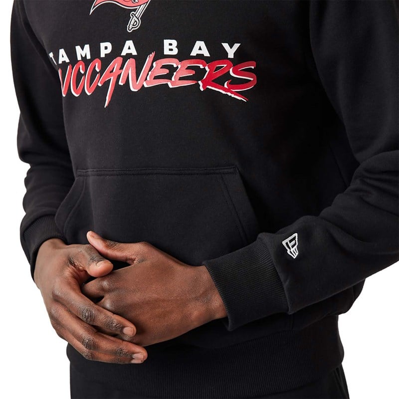 Black New Era Tampa Bay Buccaneers NFL Script Hoodie | RKNA03628