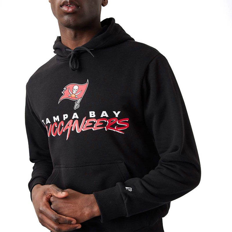 Black New Era Tampa Bay Buccaneers NFL Script Hoodie | RKNA03628